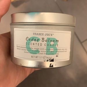 Trader Joe’s balsam candles